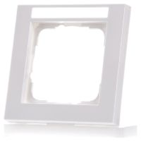 109129  - Frame 1-gang white 109129 - thumbnail