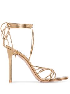 Gianvito Rossi sandales 105 mm en cuir - Or