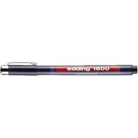 Fineliner edding 1800 0.25mm zwart