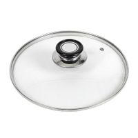 Universele glazen steel/saus pannendeksel - D18 cm