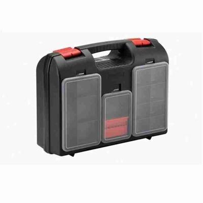 Lege plastic gereedschapskist