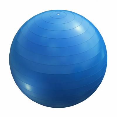 Fitnessbal Blauw 75 cm incl. pomp