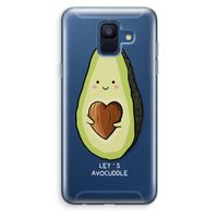Avocuddle: Samsung Galaxy A6 (2018) Transparant Hoesje