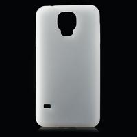 Silicone Hoesje Samsung Galaxy S5 Wit