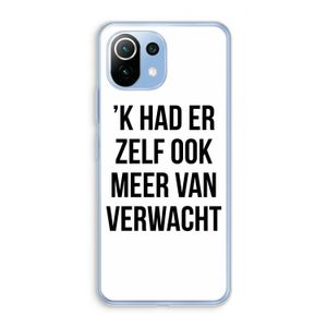 Meer verwacht: Xiaomi Mi 11 Lite Transparant Hoesje