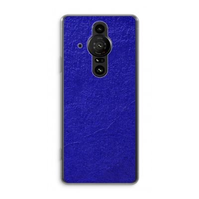 Majorelle Blue: Sony Xperia Pro-I Transparant Hoesje