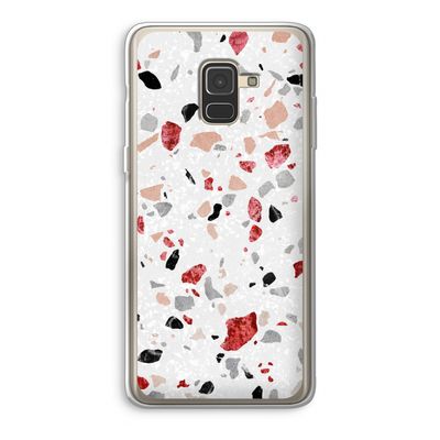 Terrazzo N°12: Samsung Galaxy A8 (2018) Transparant Hoesje