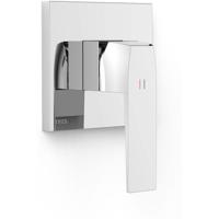 Douchekraan afbouwdeel Tres Slim Exclusive | Inbouw | Mengkraan | 1-weg | Vierkant | Chroom