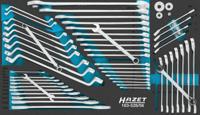 HAZET Sleutelgereedschapset 163-528/56 - Buiten-zeskant-profiel, Buitentwaalfkant tractieprofiel - 56-delig - 6 x 7 - 34 x 36