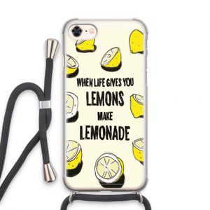 Lemonade: iPhone 7 Transparant Hoesje met koord