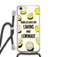 Lemonade: iPhone 7 Transparant Hoesje met koord