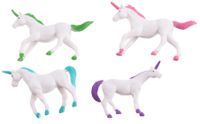 Haza Original speelfiguur unicorn 4 x 7 cm 8 stuks - thumbnail