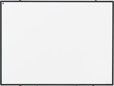 Smit Visual Softline whiteboard, emaille, magnetisch, zwart profiel, 120 x 90 cm