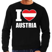 I love Austria sweater / trui zwart voor heren - thumbnail