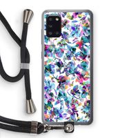 Hibiscus Flowers: Samsung Galaxy A31 Transparant Hoesje met koord