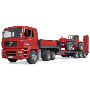 Bruder MAN TGA vrachtwagen met Manitou MLT 633
