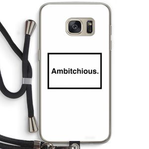Ambitchious: Samsung Galaxy S7 Transparant Hoesje met koord