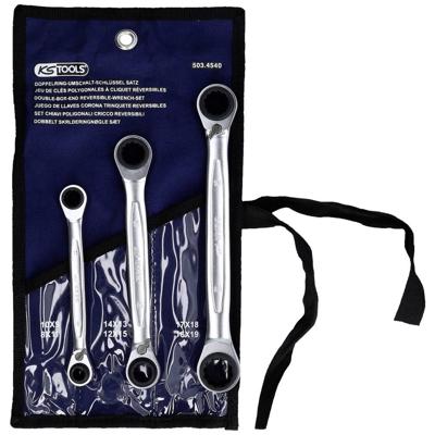 KS Tools 503.4540 503.4540 Ringsleutelset 3-delig Sleutelbreedte (metrisch) 8 - 19 mm