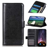 iPhone 13 Mini Wallet Case met Magnetische Sluiting - Zwart