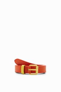 Riem met contrasterende gesp - ORANGE - 95