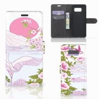 Samsung Galaxy S8 Plus | Telefoonhoesje | Met pasjeshouder | Bird Standing