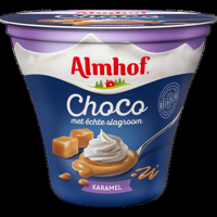 Almhof Choco met slagroom Karamel 180 g bij Jumbo