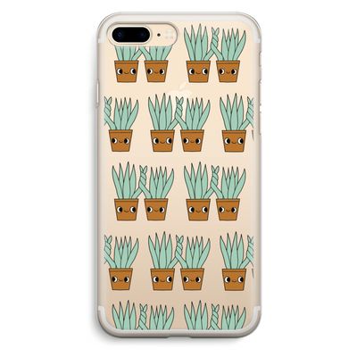 Sansevieria: iPhone 7 Plus Transparant Hoesje