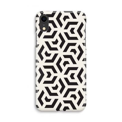 Crazy pattern: iPhone XR Volledig Geprint Hoesje