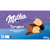 Milka Tender Melk Chocolade Laag Rolcake 185g bij Jumbo