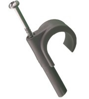 Mepac plugclip schroef 16/19mm grijs