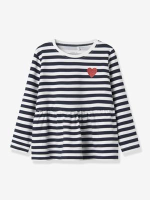 T-shirt met lange mouwen voor meisjes NMFLIONA NAME IT marineblauw
