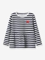 T-shirt met lange mouwen voor meisjes NMFLIONA NAME IT marineblauw