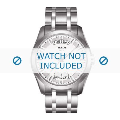Horlogeband Tissot T035.407.A / T035.410.A / T605028315 Roestvrij staal (RVS) Staal 22mm