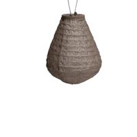Tulip dia. 20 cm Topaze licht taupe lampion - Lumiz