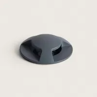 Grondspot Grijs 3W led warm wit 52mm 230 V