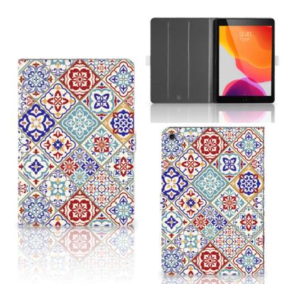 iPad 10.2 2019 | iPad 10.2 2020 | 10.2 2021 Leuk Tablet hoesje Tiles Color iPad 10.2 2019 | iPad 10.2 2020 | 10.2 2021 Leuk Tablet hoesje Tiles Color