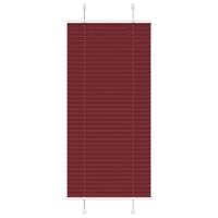 Pliss rolgordijn 55x150 cm stofbreedte 54,4 cm bordeauxrood