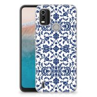 Nokia C21 Plus TPU Case Flower Blue