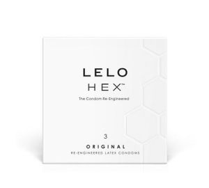 LELO - Hex Condooms Original 3 Pack