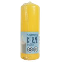Stompkaars geel 6 x 17 cm | 12 stuks
