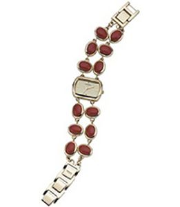 Horlogeband (Band + Kastcombinatie) Fossil ES1480 Onderliggend Staal Doublé