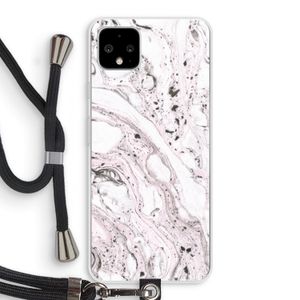Mengelmoes: Pixel 4 XL Transparant Hoesje met koord