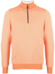 N.Peal pull Carnaby en cachemire biologique - Orange