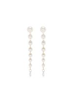 Mizuki boucles d'oreilles Sea of Beauty en or 14ct serties de diamants et de perles - thumbnail