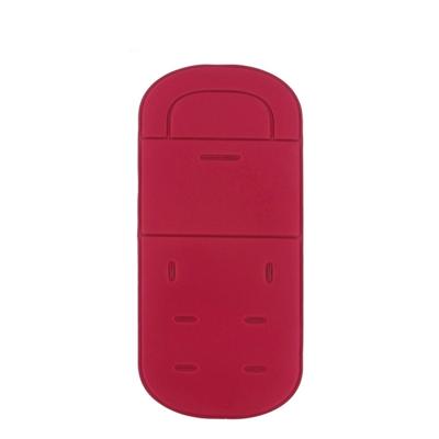 Comfortabele baby wandelwagen pad vier seizoenen algemene zachte Stoelkussen kind kar Seat mat Kids kinderwagen kussen (wijn rood)
