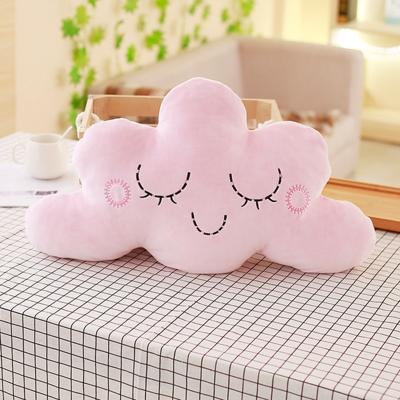 schattig Sky serie gevulde maan ster wolken bowknot pluche baby speelgoed zacht kussen mooie baby slapen kussen Kids geschenken Home decor (Cloud 1)