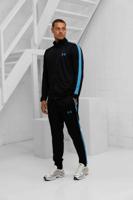 Under Armour Rival Knit Trainingspak Heren Zwart/Blauw - Maat M - Kleur: ZwartBlauw | Soccerfanshop