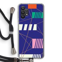 Gestalte 5: Samsung Galaxy A32 5G Transparant Hoesje met koord
