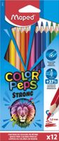 Maped kleurpotlood Color'Peps Strong, 12 potloden in een kartonnen etui - thumbnail