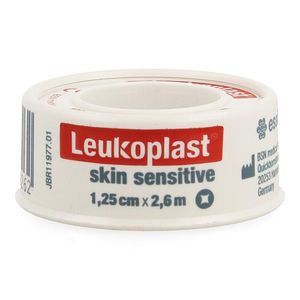 Leukoplast Skin Sensitive Deksel 1,25cmx2,6m